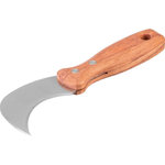 Strend Pro Premium Nôž na linoleum a koberce, nerez, drevená rúčka, 75 mm