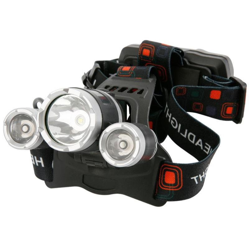Strend Pro Čelovka Headlight H931, T6+2 XPE LED, 300 lm, 1200 mAh, USB nabíjanie
