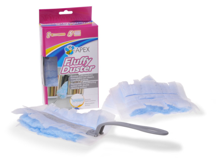 Apex Prachovka na rúčke FLUFFY +5 náhrad