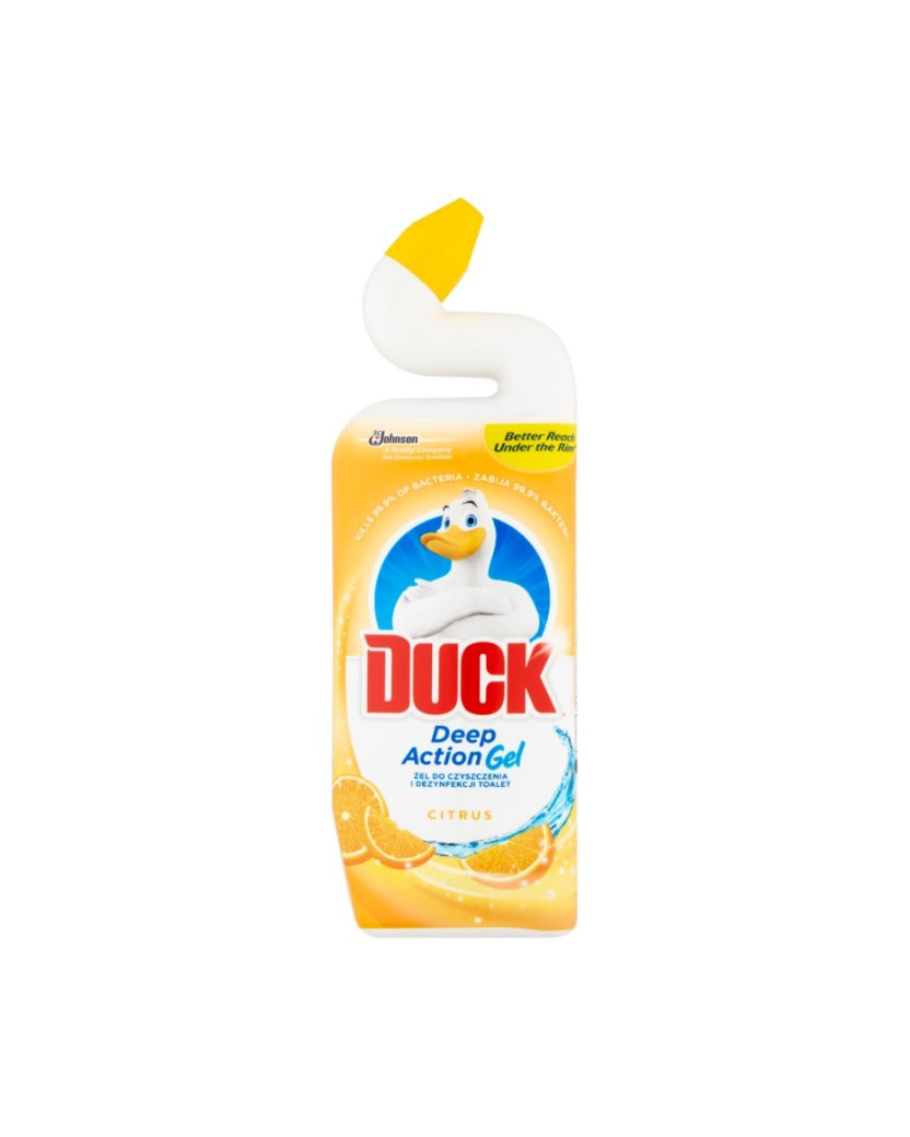 Duck WC Citrus Dezinfekčný WC čistič 750 ml