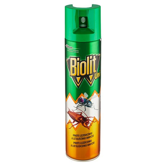 Biolit UNI Sprej proti lietajúcemu a lezúcemu hmyzu 400 ml