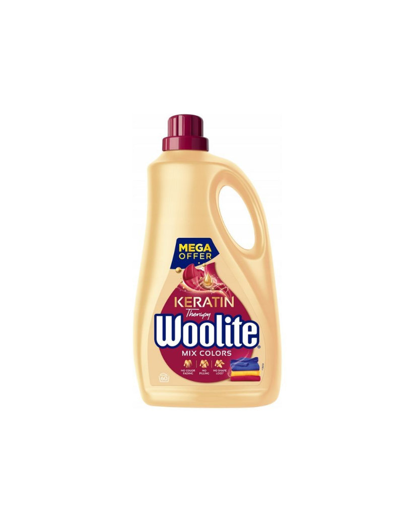 Woolite Colors MIX Gélový prací prostriedok 60 PD 3,6 l