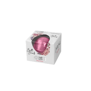 Nature & More Bomba do kúpeľa Royal Rose 85 g