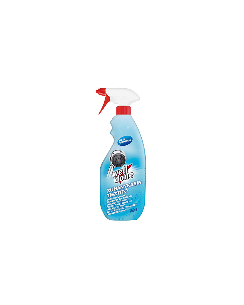 Well Done Čistič sprchových kútov 750 ml