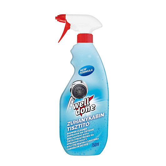 Well Done Čistič sprchových kútov 750 ml