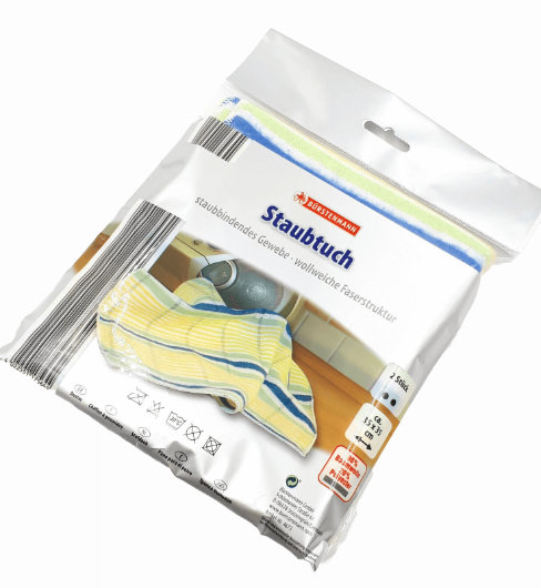 Bürstenmann Prachovka mäkká farebná 2 ks