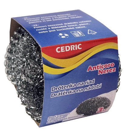 Cedric Drôtenky nerezové 3 ks