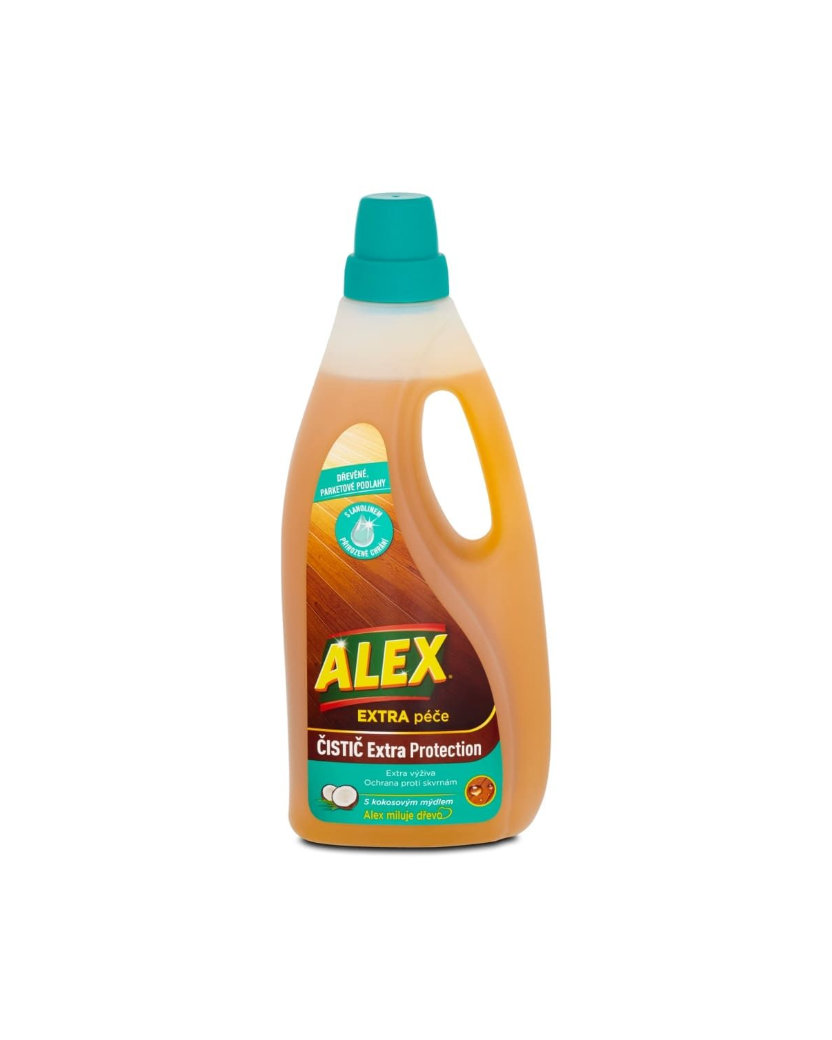 Alex Extra Protection Čistiaci prostriedok na drevené podlahy 750 ml
