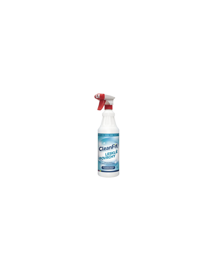 CleanFit Lesklé Povrchy Aplikačná fľaša 1 L