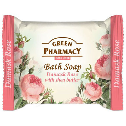 Green Pharmacy Damask Rose s bambuckym maslom Toaletné mydlo 100 g