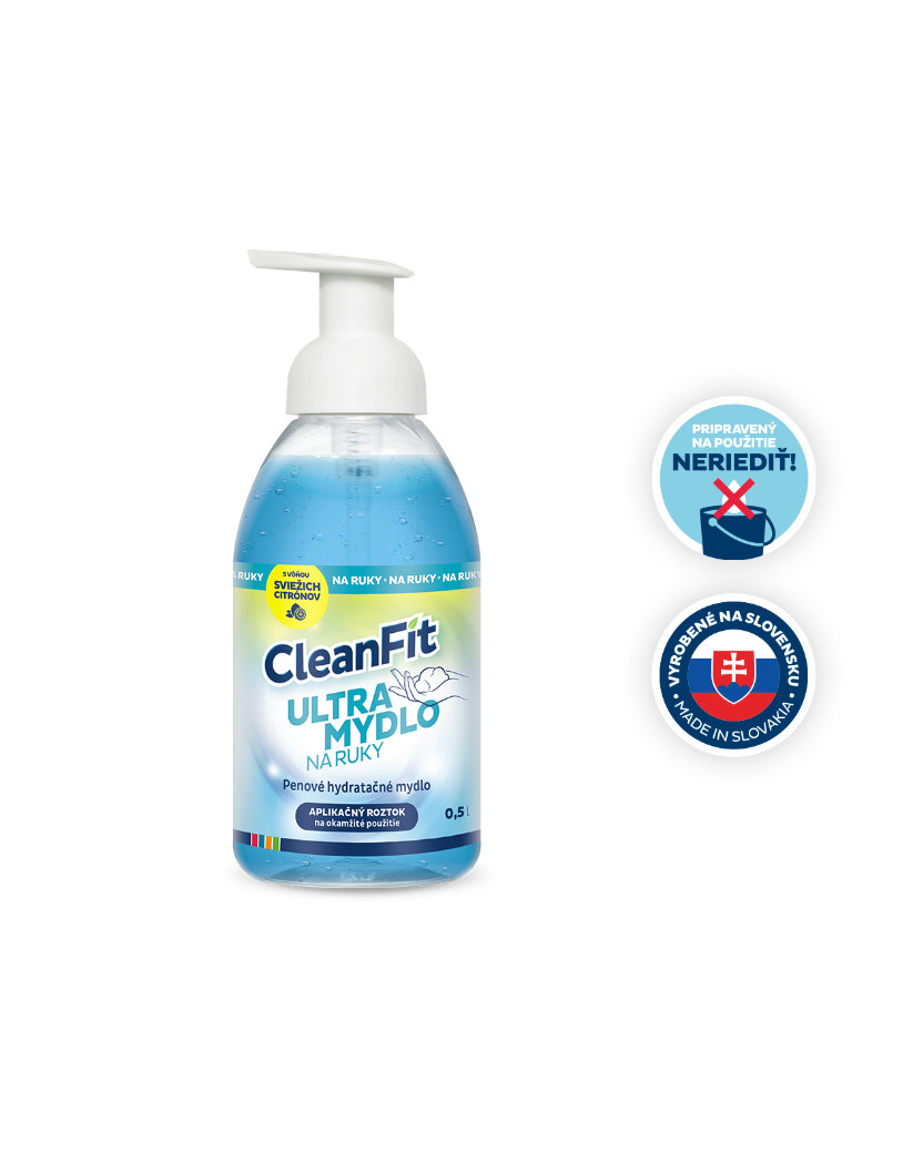 CleanFit Ultra Mydlo na ruky 500 ml