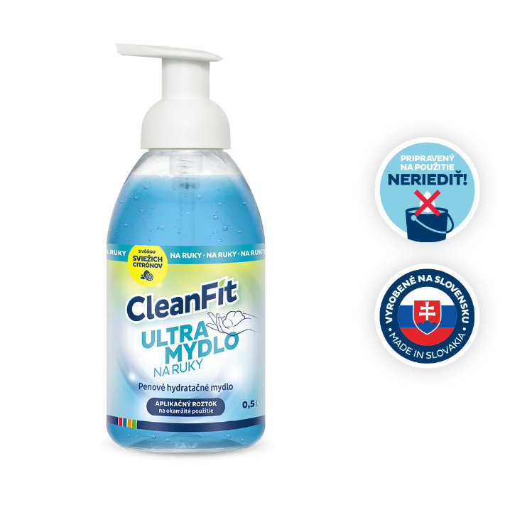 CleanFit Ultra Mydlo na ruky 500 ml