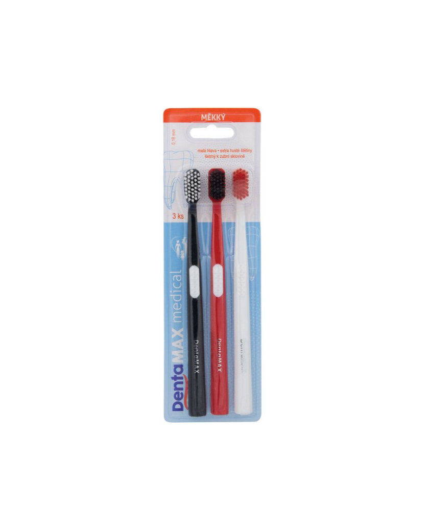 Dentamax Medical Zubné kefky 3 ks