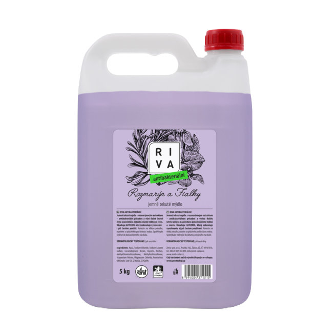 Riva Rozmarín a Fialky Antibakteriálne mydlo 5 kg