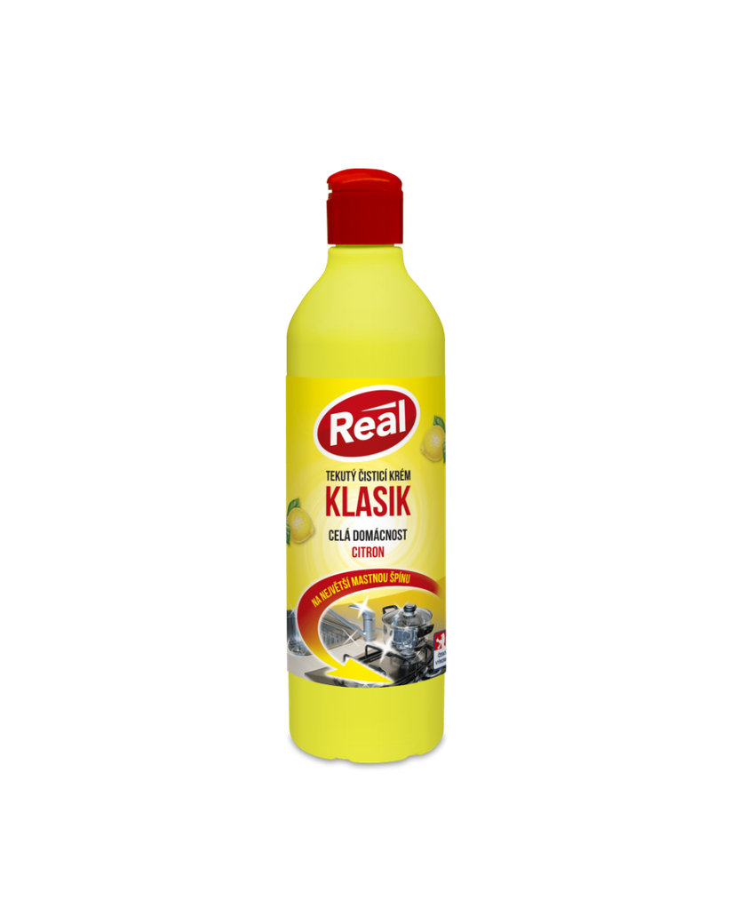Real Klasik Citron Silný univerzálny čistiaci krém 600 g