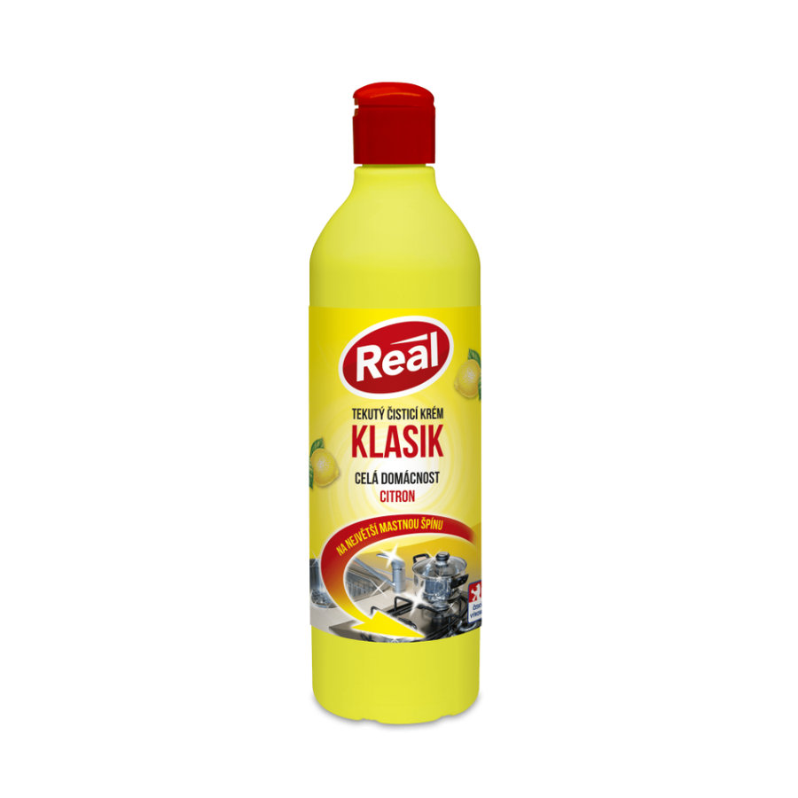 Real Klasik Citron Silný univerzálny čistiaci krém 600 g