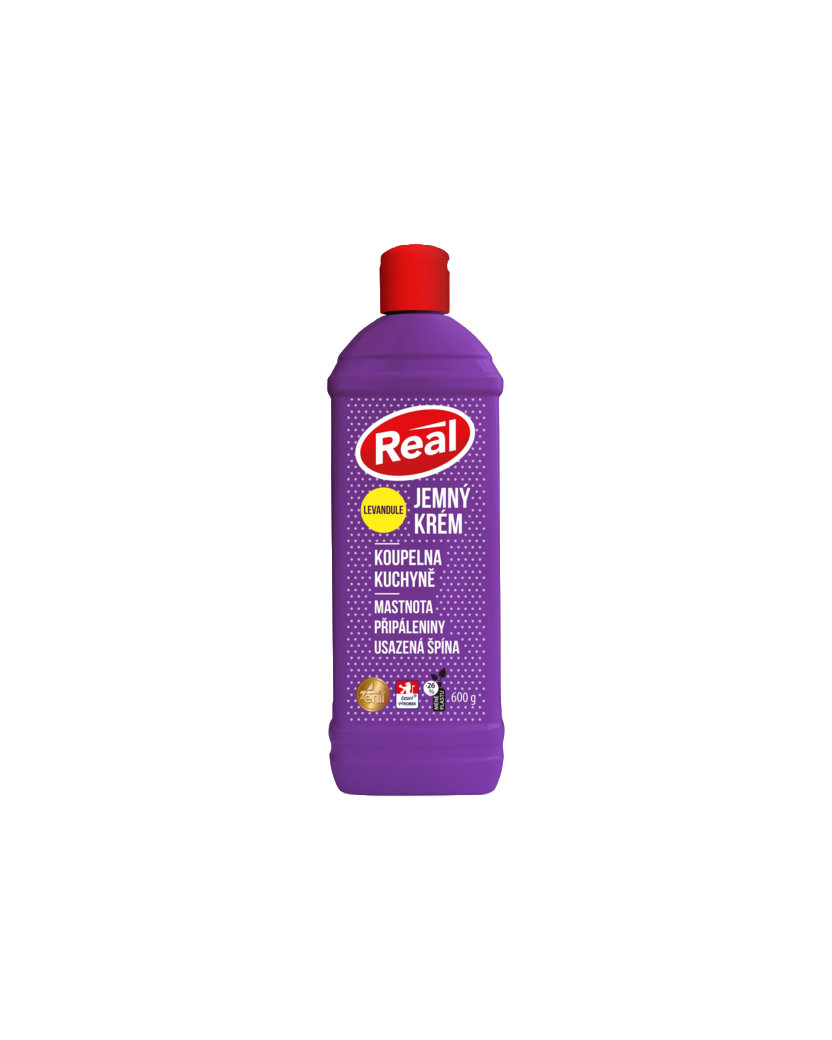 Real Jemný Levanduľa Čistiaci krém 600 g