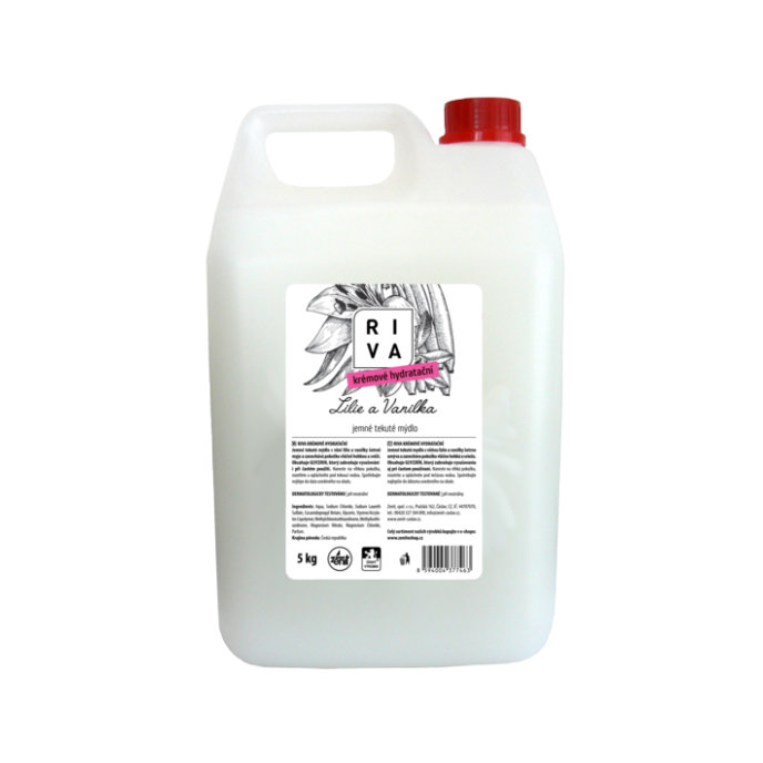 Riva Ľalia a Vanilka Hydratačné mydlo 5 kg