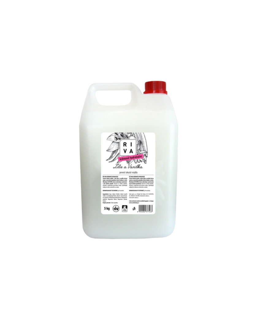 Riva Ľalia a Vanilka Hydratačné mydlo 5 kg