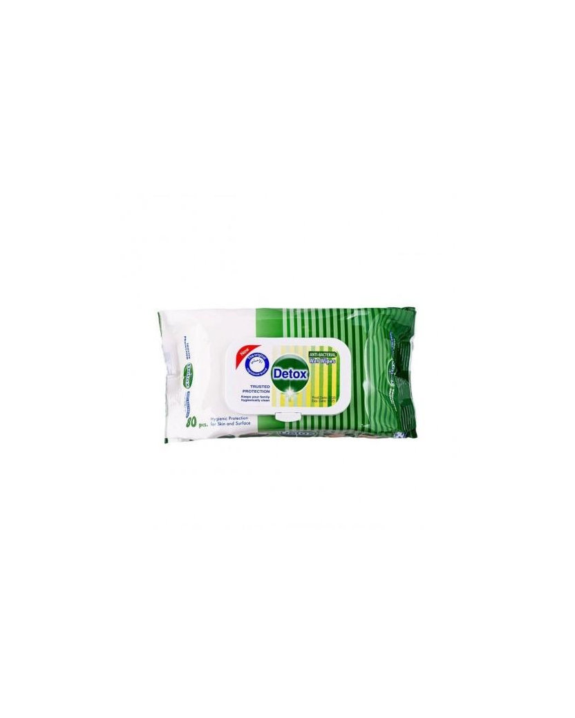 Fresch Detox Pine Antibakteriálne vlhčené utierky 120 ks