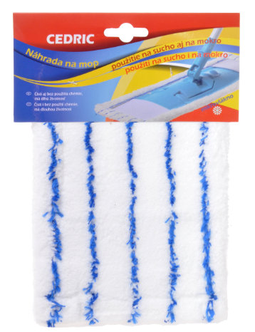 Cedric Poťah na plochý mop mikrovlákno