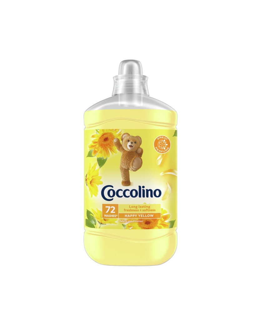 Coccolino Happy Yellow Aviváž 72 PD 1,8 l