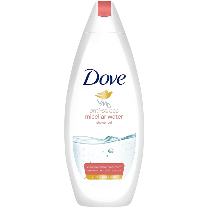 Dove Anti-stress Micellar water Sprchový gél 250 ml