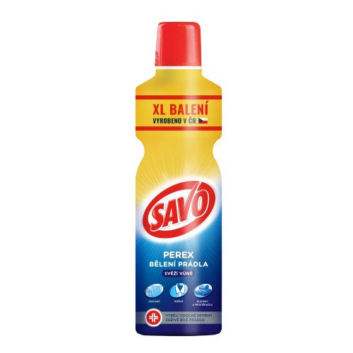 Savo Perex Fresh na bielenie prádla 1,2 L