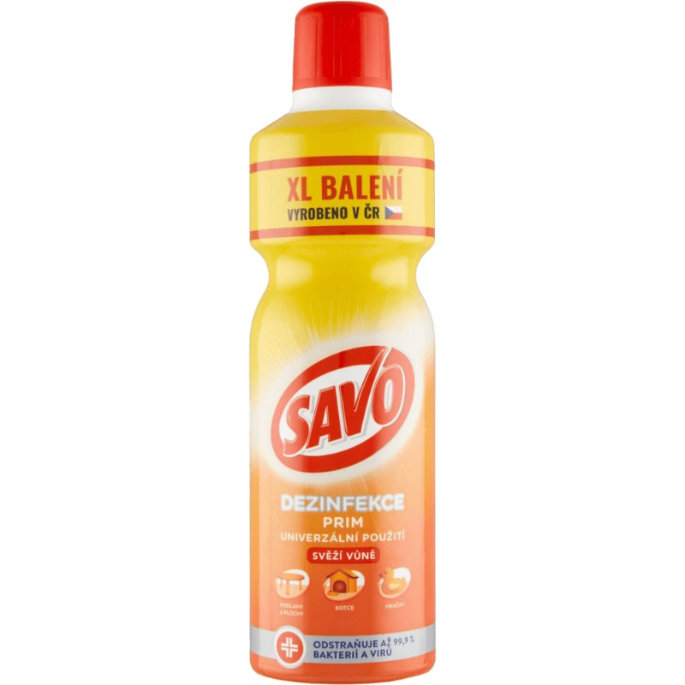 Savo Prim Fresh Dezinfekčný prostriedok 1,2 L