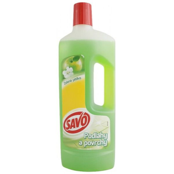 Savo Univerzál Zelené jablko Čistiaci a dezinfekčný prostriedok na podlahy 750 ml