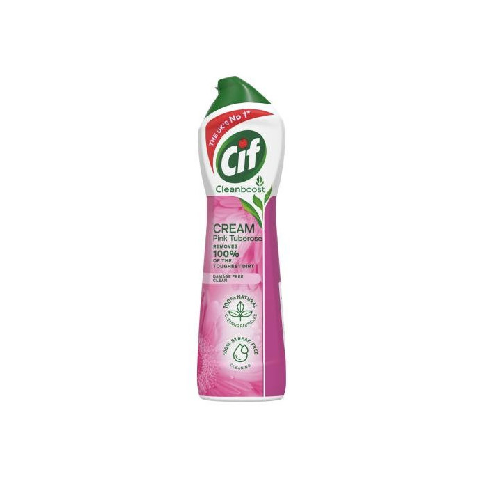 Cif Cream Pink Flower Univerzálny čistiaci prostriedok 500 ml