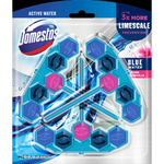 Domestos Power 5 Blue Water Pink Magnolia WC blok 3 x 55 g