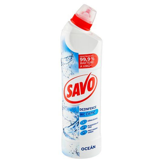 Savo Oceán Dezinfekčný WC čistič bez chlóru 700 ml