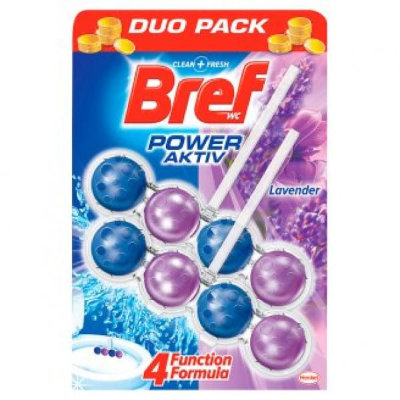 Bref Power Aktiv Lavender WC blok 2 x 50 g