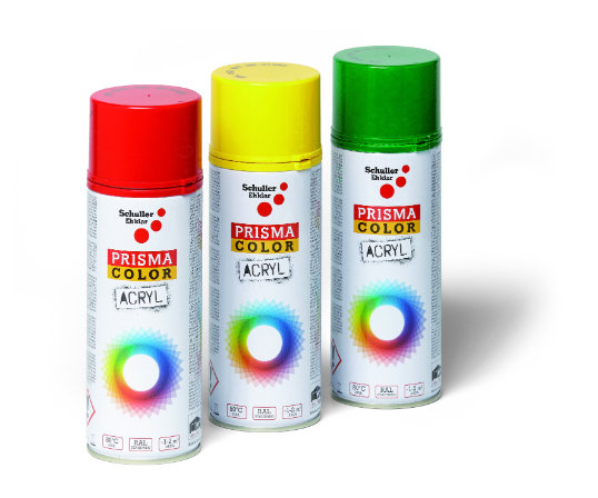 Schuller Eh'klar Prisma Color RAL 1007 Akrylový lak 400ml žltý