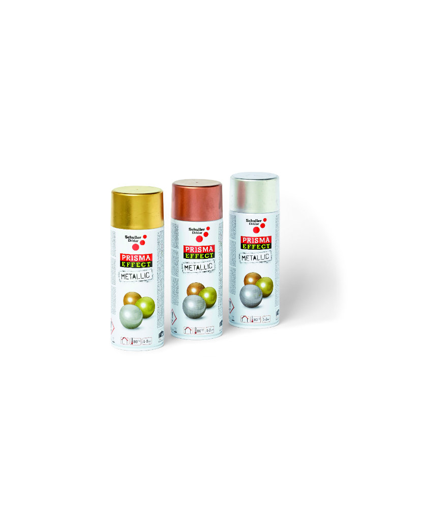 Schuller Eh'klar Prisma Effect Metallic Pro Akrylová farba 400ml zlatá