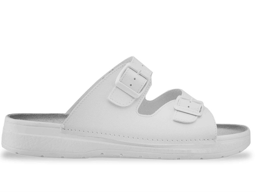 Wintoperk White ATENA Pracovné sandále
