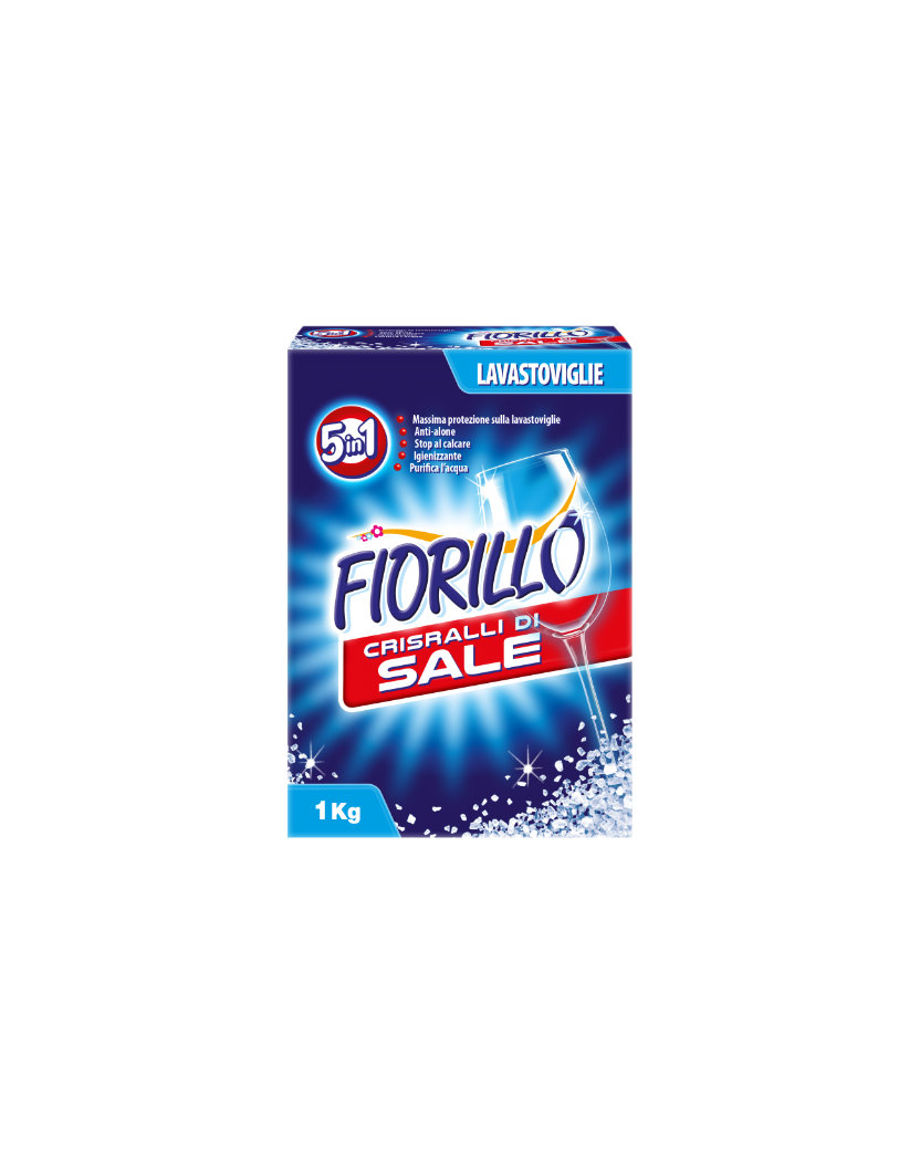 FIORILLO Hrubozrnná soľ do umývačky riadu 5v1 1 kg