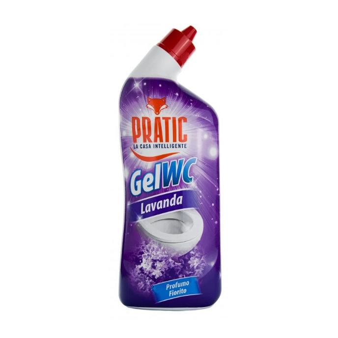 PRATIC GEL WC LAVANDA Čistič WC 750 ml