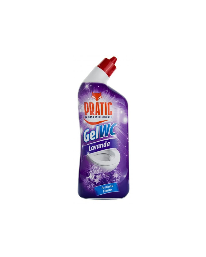 PRATIC GEL WC LAVANDA Čistič WC 750 ml