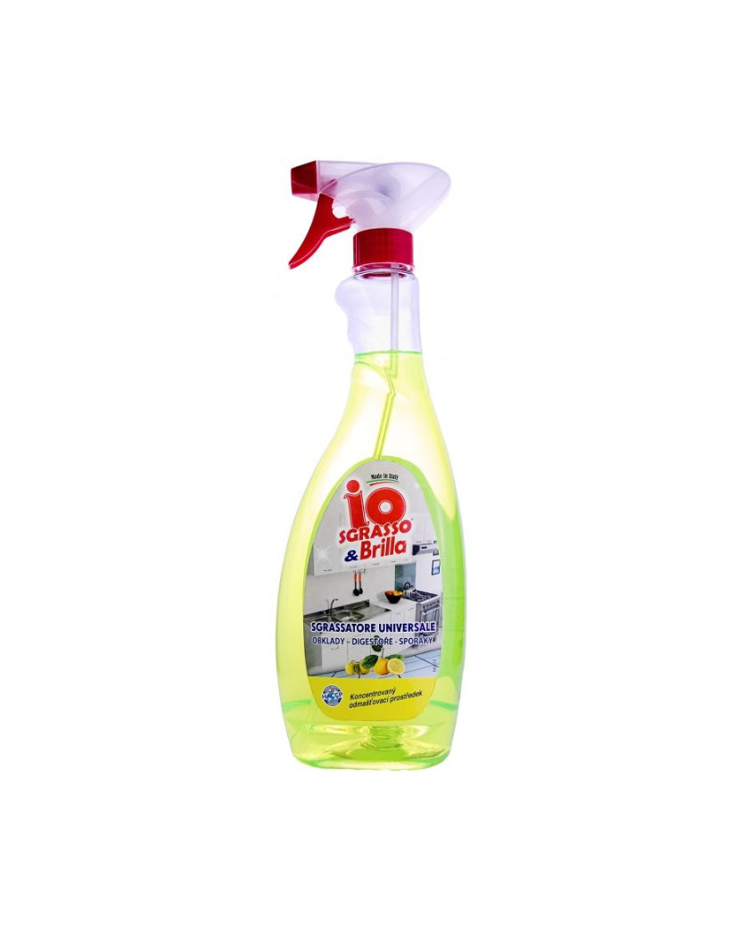 IO SGRASSO & BRILLA Univerzálny koncentrovaný odmasťovací prostriedok 750 ml