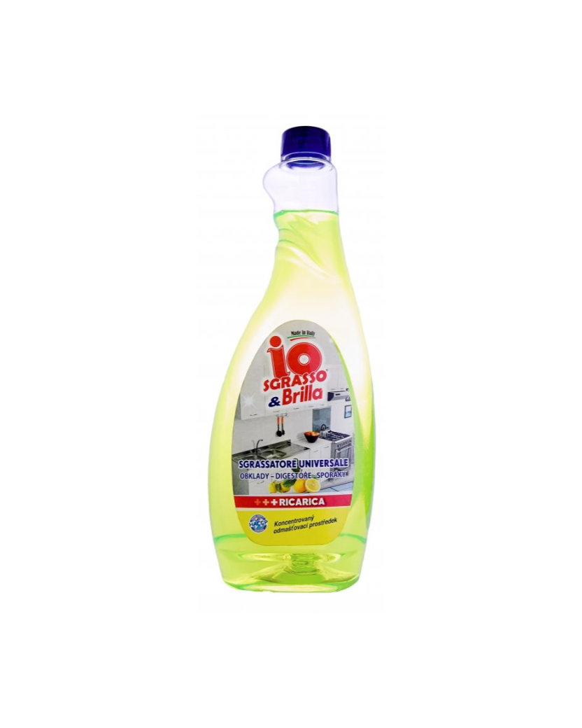 IO SGRASSO & BRILLA Univerzálny koncentrovaný odmasťovací prostriedok 750 ml