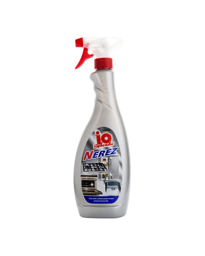 IO SPLENDO NEREZ Čistič na nerezové povrchy 750 ml