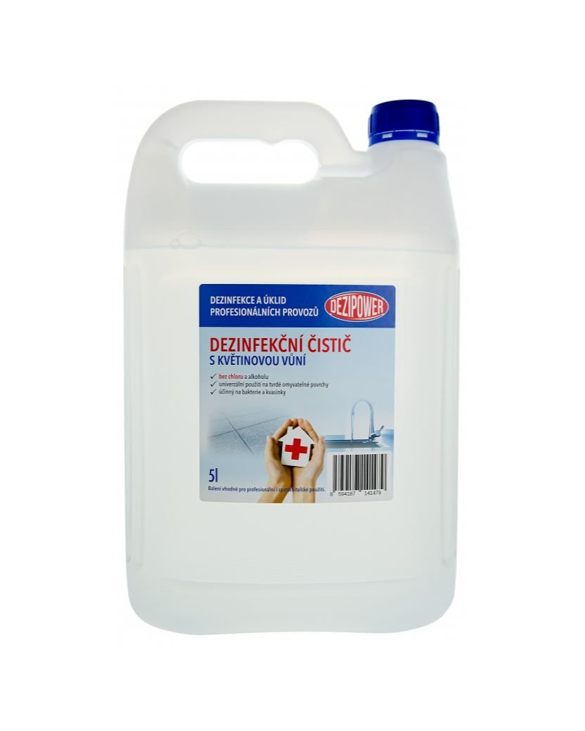 DEZIPOWER Dezinfekčný čistič s kvetinovou vôňou 5 l