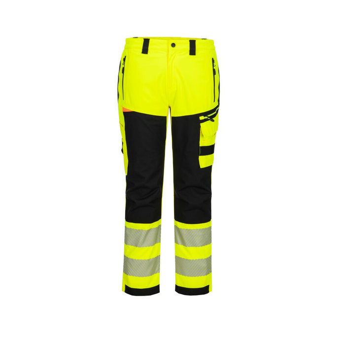 Portwest DX448 DX4 Hi-Vis Nepremokavé nohavice do dažďa