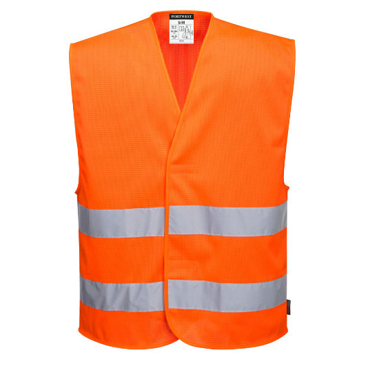 Portwest C374 MeshAir Hi-Vis Two Band Reflexná vesta