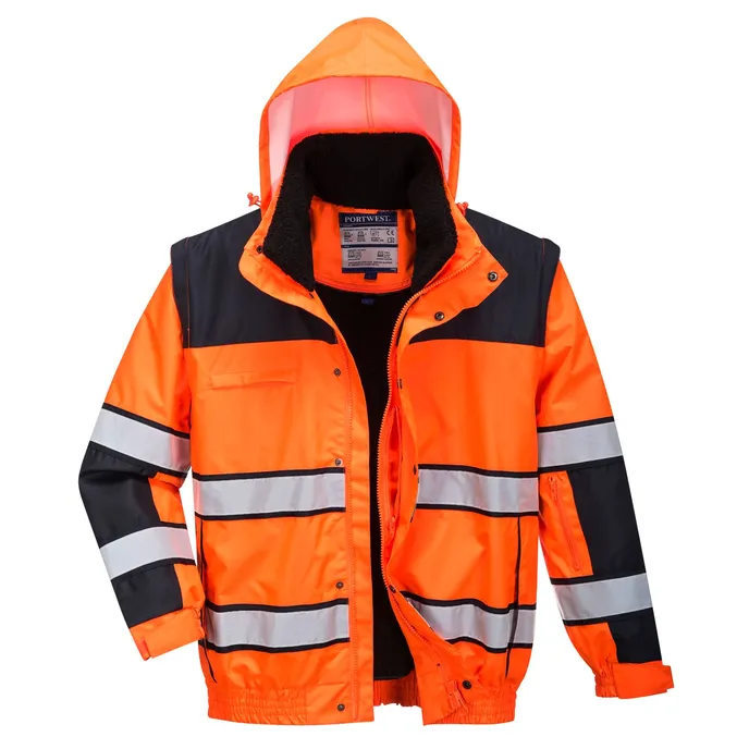 Portwest C466 Hi-Vis Classic Bomber Reflexná bunda