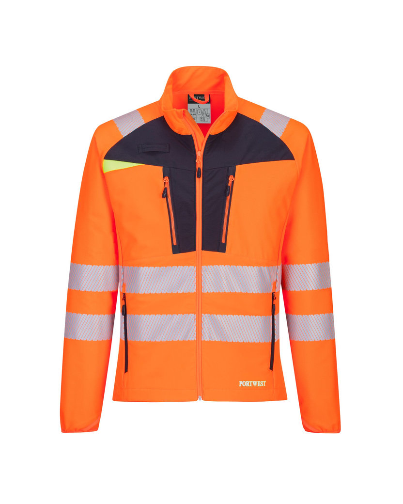 Portwest DX481 DX4 Hi-Vis Zip Base Reflexná bunda
