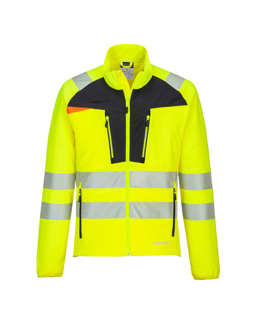 Portwest DX481 DX4 Hi-Vis Zip Base Reflexná bunda