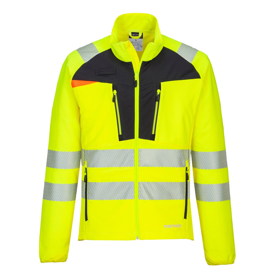 Portwest DX481 DX4 Hi-Vis Zip Base Reflexná bunda